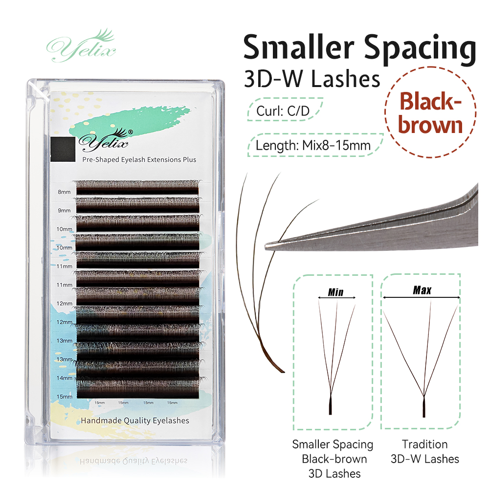 Eyelash Extension For Asian Eyes - Yelix – sztuczne rzęsy 3D w