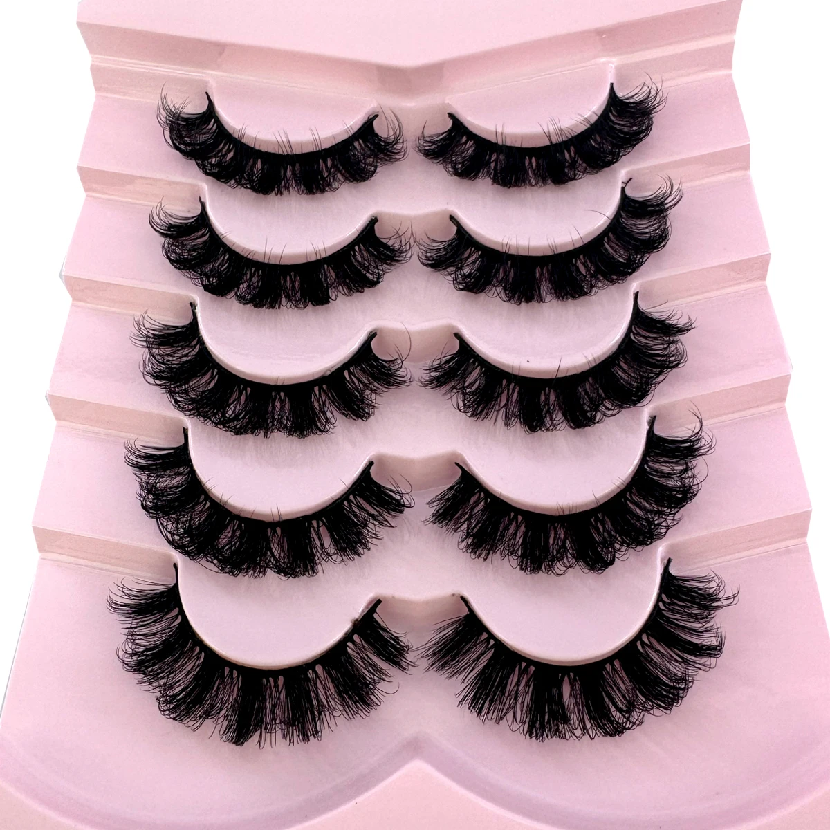 Eyelash Extension Russian - AMSDCN 5D Puszyste Rosyjskie Rzęsy w