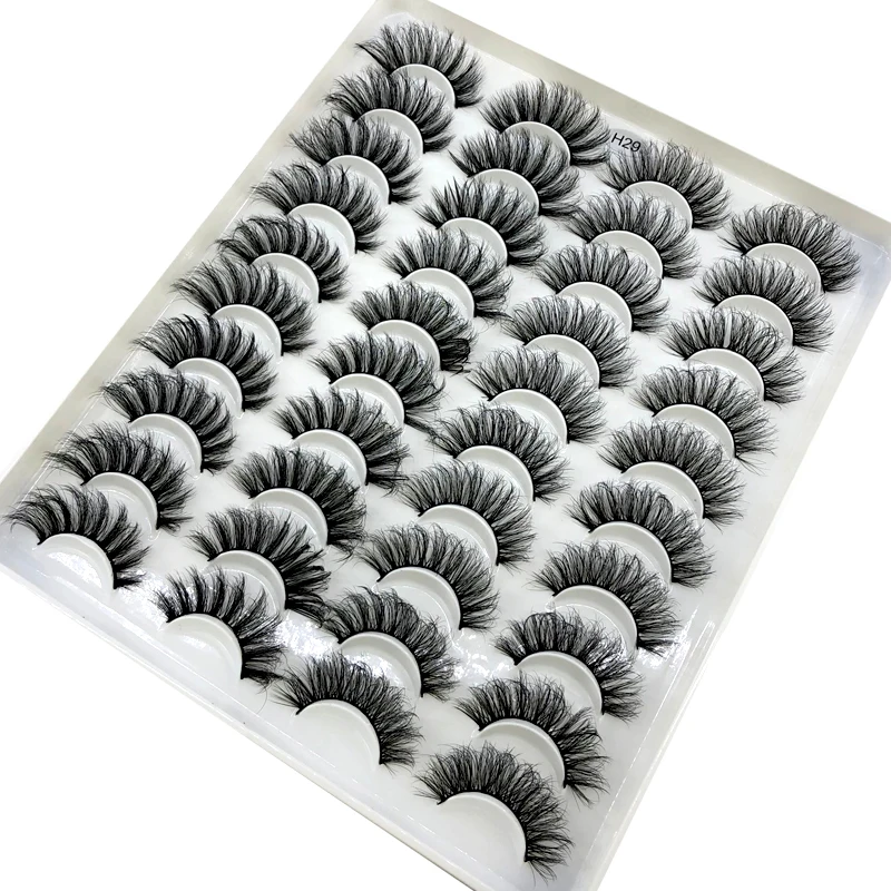 Eyelash Extension For Asian Eyes - NOWOŚĆ: 20 par sztucznych rzęs 3D