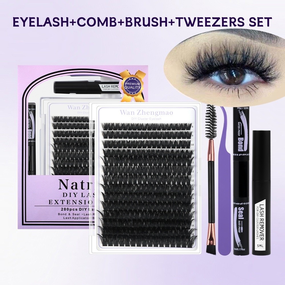Eyelash Extension Look - Sztuczne rzęsy o długości 8-18mm, do