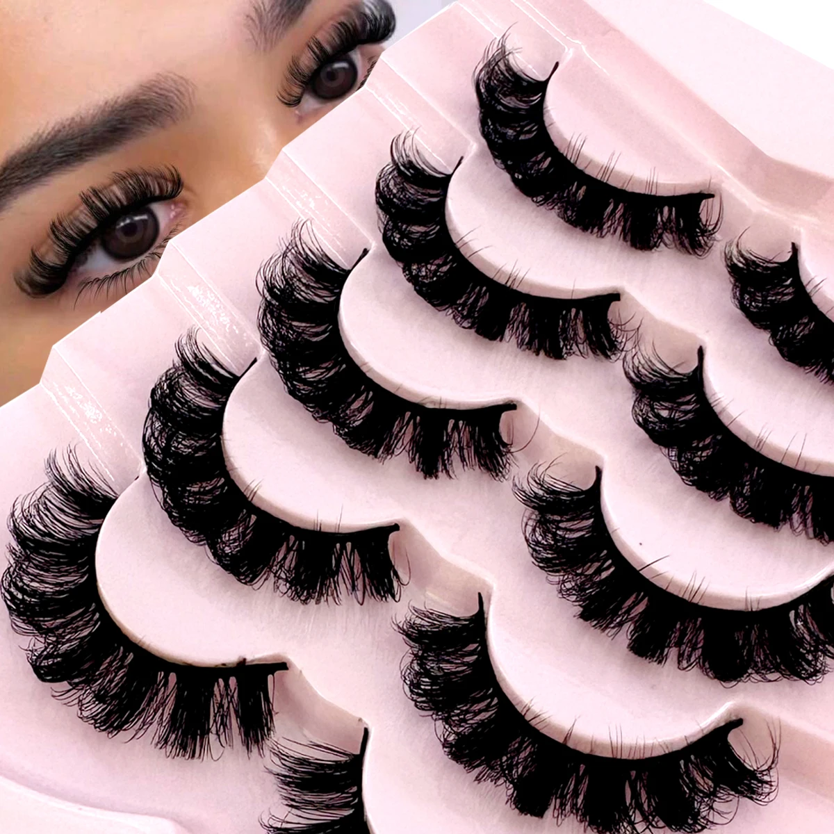 AMSDCN 5D Puszyste Rosyjskie R – Eyelash Extension Russian recenzja i cena