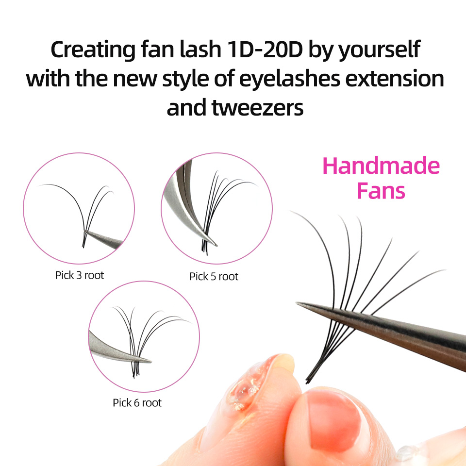 Lashrujade Matowe Czarne Miękk – Eyelash Extension Russian recenzja i cena