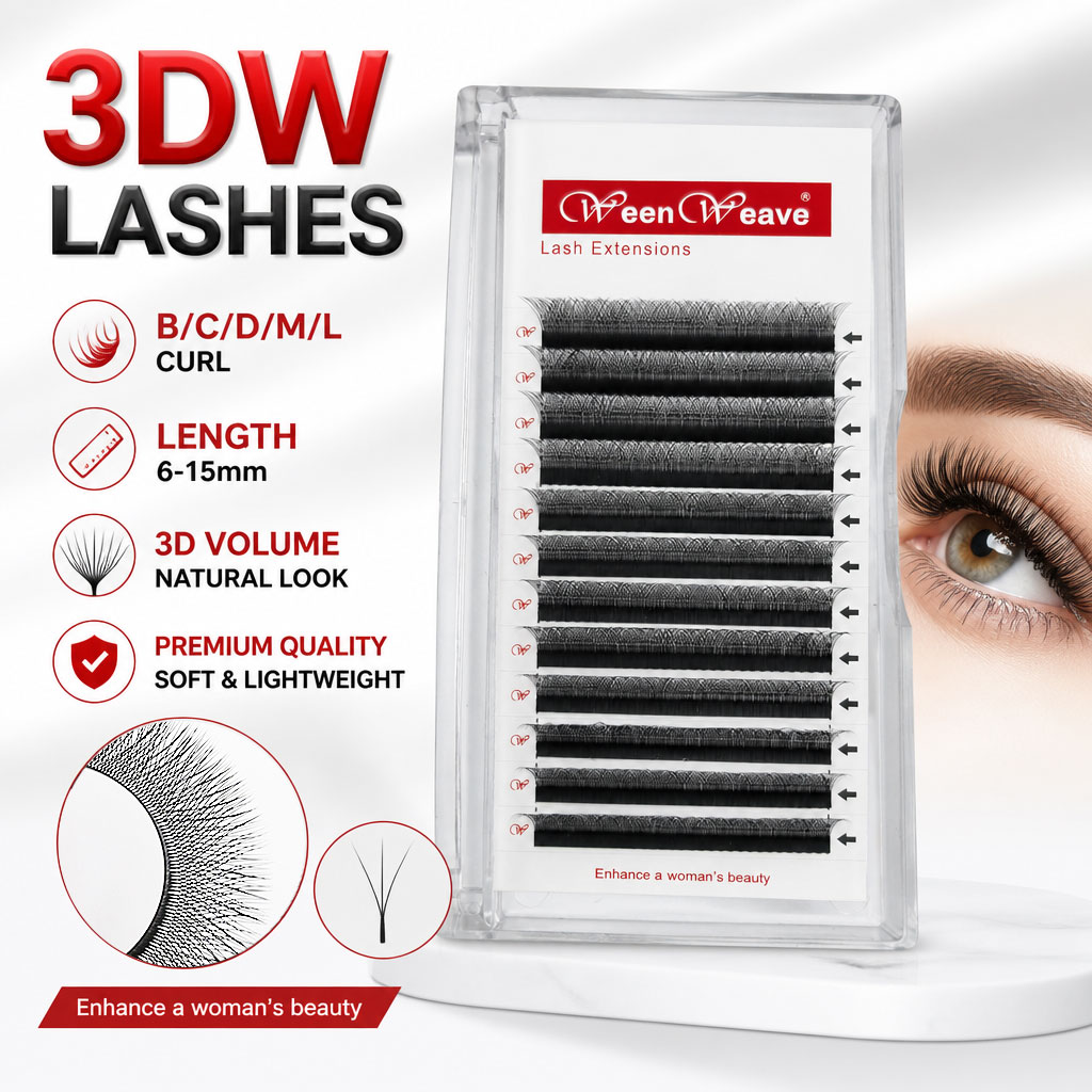 Przedłużanie rzęs 3D W WeenWea – Eyelash Extension Human Hair recenzja i cena